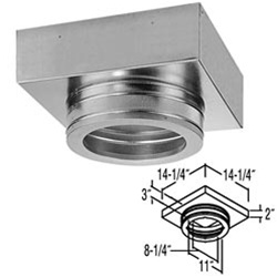 DuraTech 8 Flat Ceiling Support Box 8DT-FCS